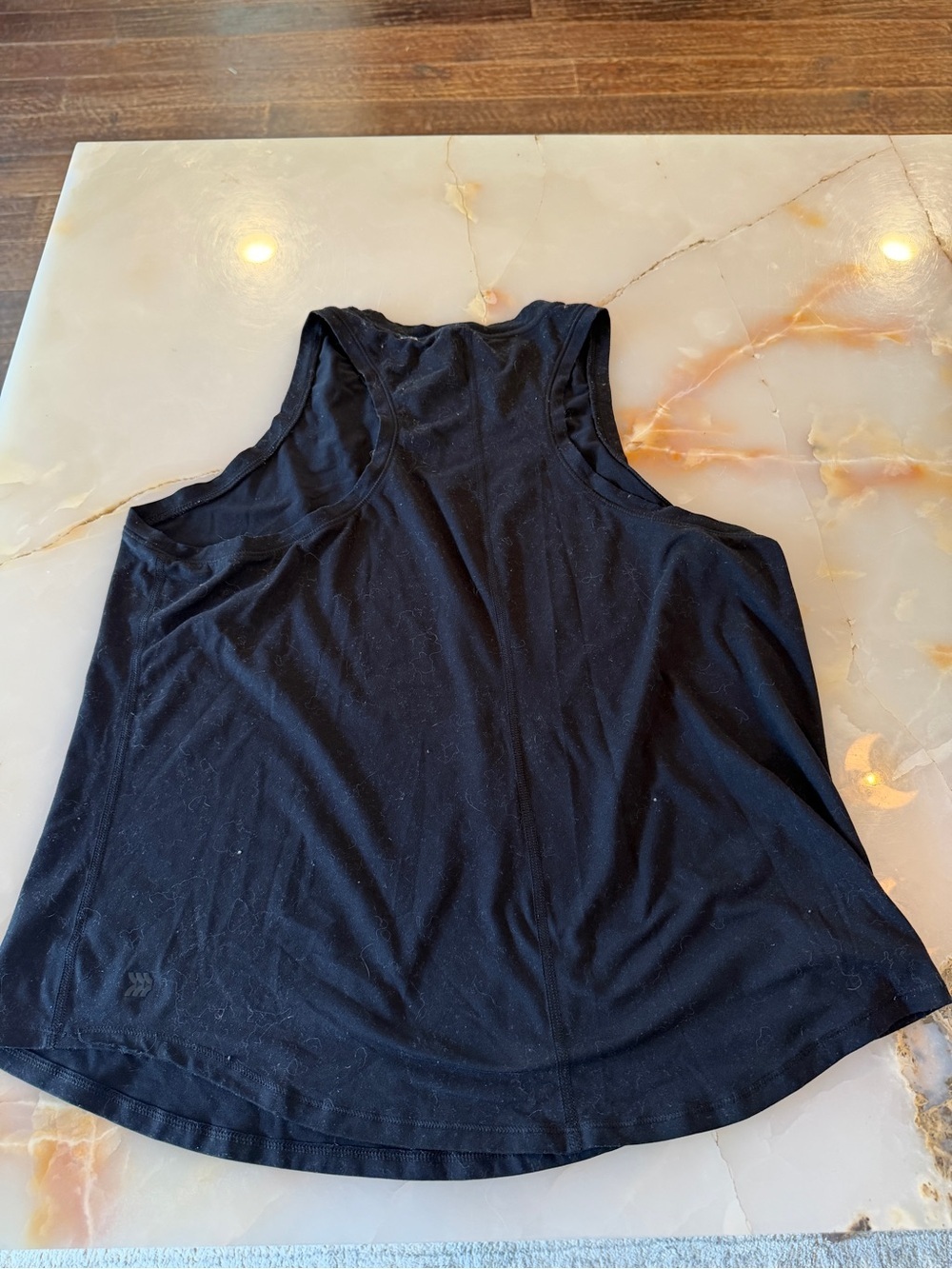all in motion Black Racerback Workout Tank